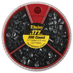 Daisy Dial-A-Pellet .177 Pellet Lead Flat Nose/Pointed/Hollow Point 300 Per Tin